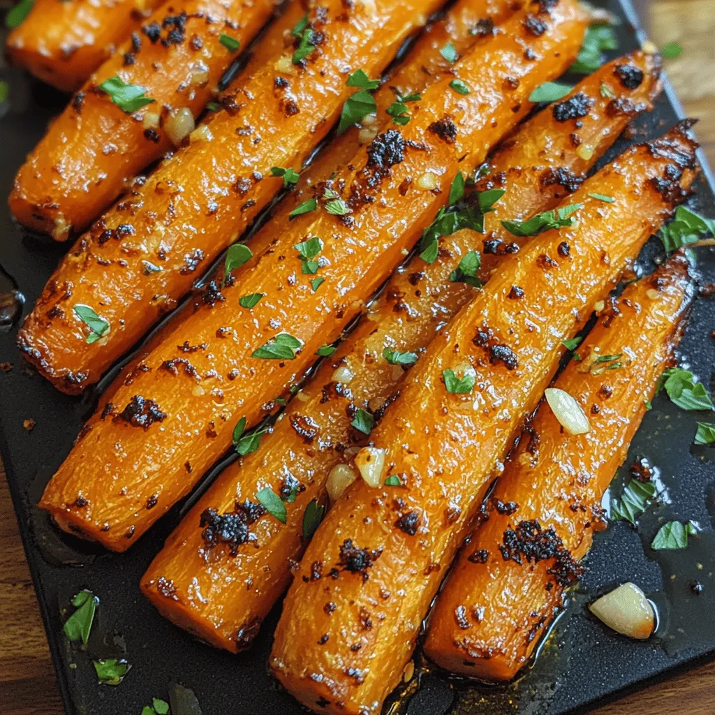 There’s something truly delightful about roasted carrots, especially when they’re enhanced with a touch of honey and garlic. This Sweet & Savory Honey Garlic Roasted Carrots recipe transforms humble vegetables into a mouthwatering side dish that can elevate any meal. Whether you're serving a fancy dinner or preparing a simple weeknight feast, these glazed carrots provide a harmonious blend of sweetness and savory depth that appeals to all palates.