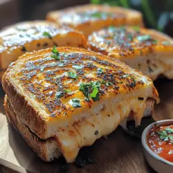 Grilled cheese sandwiches have long been cherished as one of the ultimate comfort foods. Their golden crust, melted cheese, and warm, gooey interior evoke a sense of nostalgia that resonates with many. Whether enjoyed as a quick lunch, a late-night snack, or a meal to soothe the soul, the classic grilled cheese never fails to satisfy. But what if we took this beloved dish and elevated it with a unique twist? Enter the garlic butter grilled cheese sandwich—a delightful fusion of rich flavors that transforms a simple sandwich into a gourmet experience.