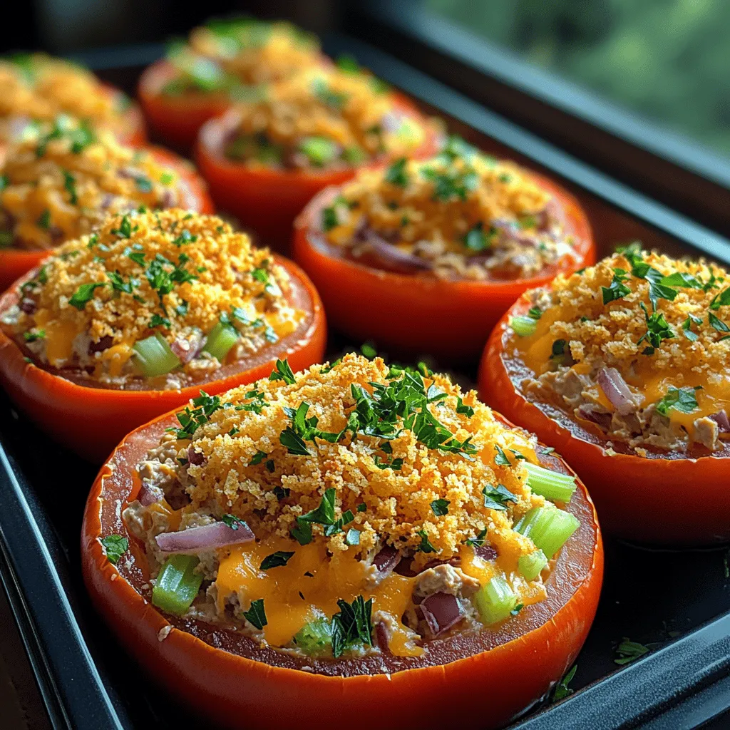 Stuffed tomatoes have long been a beloved dish, offering a unique and creative way to incorporate a variety of fillings into a fresh vegetable base. As a versatile option, they can be tailored to suit various tastes and dietary preferences, making them a fantastic choice for any meal. Among the many delightful variations, Tuna Melt Stuffed Tomatoes stand out as a nutritious and flavorful option that combines the classic comfort of a tuna melt with the freshness of ripe tomatoes.