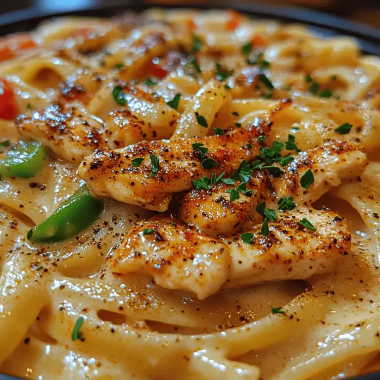 Cajun cuisine is a vibrant and flavorful culinary tradition that hails from the heart of Louisiana. Known for its bold spices and rich flavors, Cajun cooking has made a significant mark on food culture across the United States and beyond. From the aromatic jambalaya to the delectable gumbo, Cajun dishes embody a spirit of warmth and community. Among these culinary treasures is the Creamy Cajun Chicken Alfredo, a delightful fusion that marries the comforting essence of traditional Alfredo sauce with the exciting, zesty notes of Cajun spices. This dish not only tantalizes the taste buds but also serves as the ultimate comfort food, perfect for any occasion.