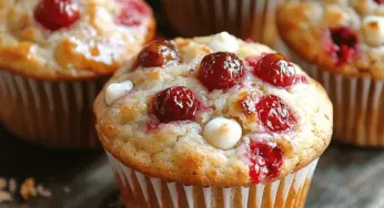 Raspberry White Chocolate Muffins: A Delicious Treat