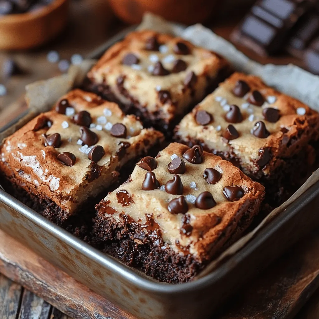 Brownies and chocolate chip cookies are two of the most beloved desserts in the world. Each has its own devoted fan base, celebrated for their rich flavors and comforting textures. Brownies, with their fudgy, dense consistency and deep chocolate flavor, often evoke feelings of indulgence and satisfaction. On the other hand, the classic chocolate chip cookie, with its crisp edges and soft, chewy center, offers a sense of nostalgia and warmth. But what happens when you bring these two iconic treats together? You get the decadent chocolate chip cookie brownies — a delightful fusion that combines the best of both worlds into one irresistible dessert.