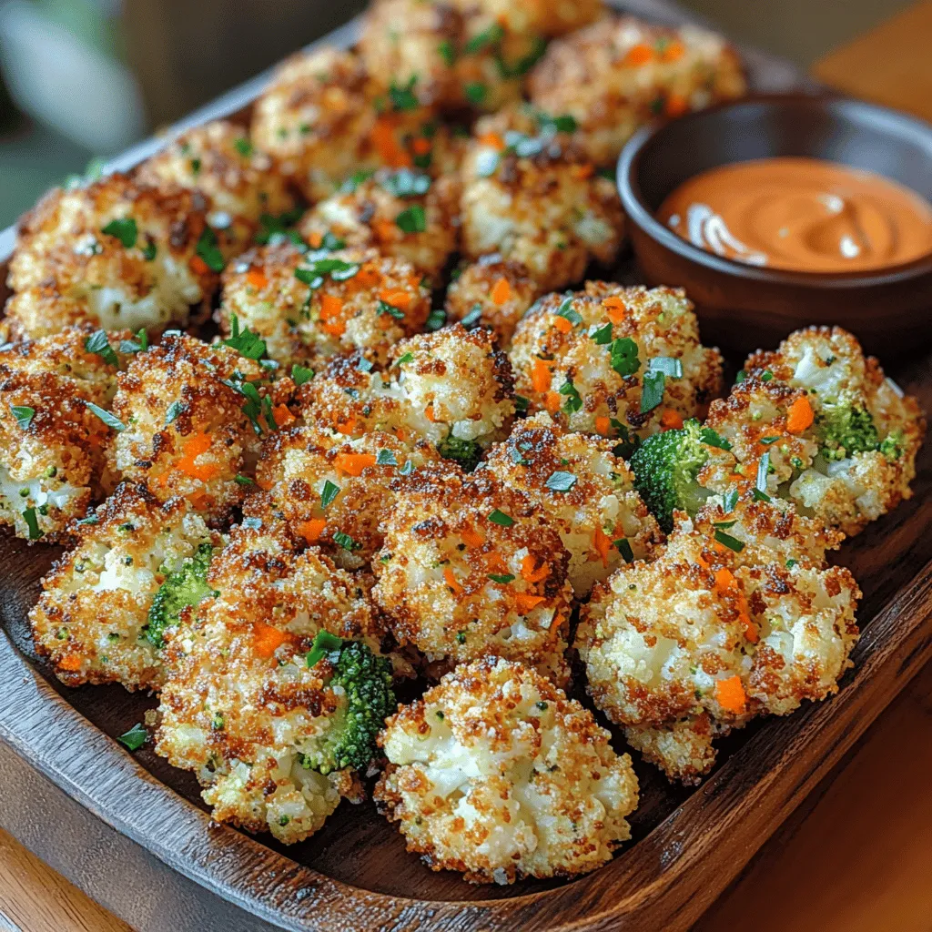 The foundation of the Crunchy Air Fryer Veggie Popcorn Bites is a medley of wholesome ingredients, each bringing its unique set of nutritional benefits to the table. By understanding what goes into these bites, you can appreciate their healthful qualities and make informed choices for your diet.