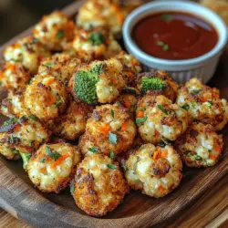 The foundation of the Crunchy Air Fryer Veggie Popcorn Bites is a medley of wholesome ingredients, each bringing its unique set of nutritional benefits to the table. By understanding what goes into these bites, you can appreciate their healthful qualities and make informed choices for your diet.