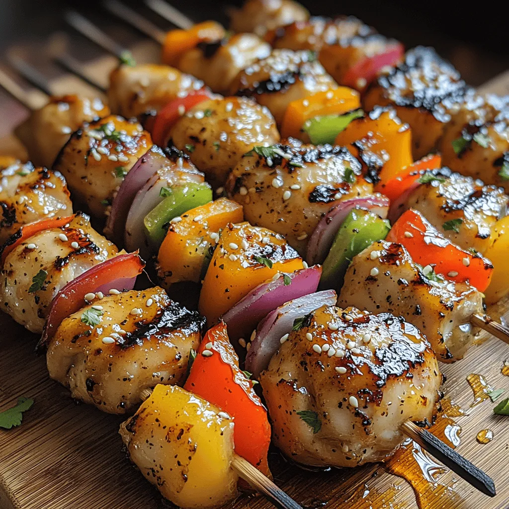 As we navigate through the vibrant world of culinary delights, Honey Garlic Chicken Skewers stand out as a delightful dish that beautifully marries the sweetness of honey with the robust, savory notes of garlic. This dish is not just a seasonal favorite; it's perfect for summer grilling and can elevate your dining experience any time of the year. Whether you're hosting a backyard barbecue, preparing a quick weeknight dinner, or impressing guests at a dinner party, these skewers promise to be a hit.