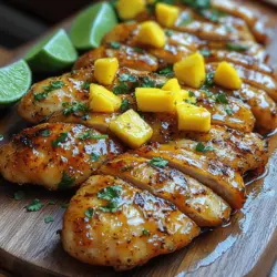 Welcome to a culinary adventure that marries the contrasting yet complementary flavors of sweet and spicy! Today, we’re diving into the vibrant world of Spicy & Sweet Chili Mango Chicken Tenders. This dish not only promises a delightful explosion of taste but also presents a comforting, satisfying experience that can easily become a family favorite.