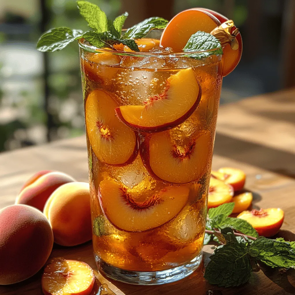As the sun shines brighter and the temperatures rise, the craving for a refreshing drink becomes undeniable. Iced tea, with its cool and invigorating qualities, has long been a popular choice for quenching thirst on warm days. Among the various varieties, Peach Paradise Iced Green Tea stands out as a seasonal favorite, capturing the essence of summer in every sip. This delightful beverage not only offers a refreshing taste but also packs a punch of health benefits, making it a perfect addition to your warm-weather menu.