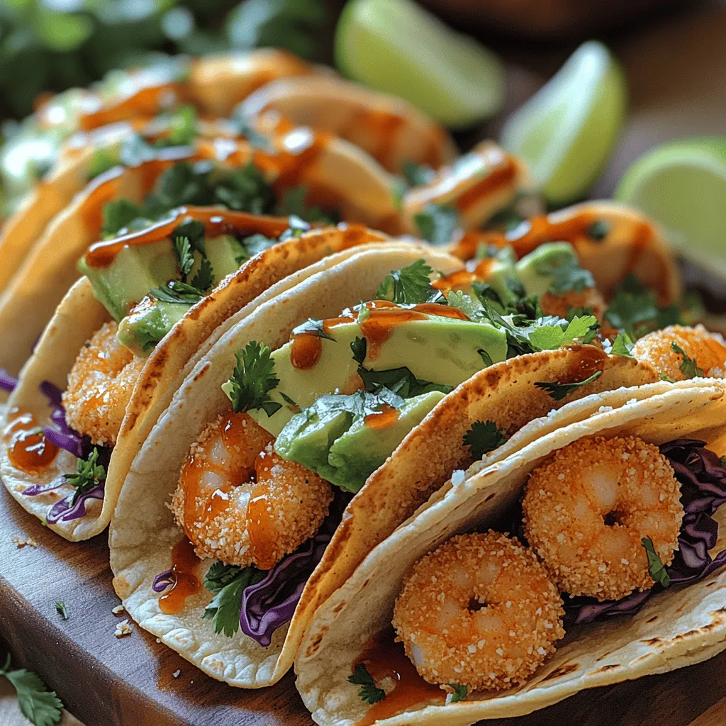 Tacos are a beloved staple in many cultures around the world, celebrated for their versatility and ability to adapt to a variety of flavors and ingredients. From traditional Mexican fare filled with spicy meats and fresh vegetables to innovative creations that blend global cuisines, tacos have become a canvas for culinary creativity. One such delightful twist on this classic dish is the crispy coconut shrimp taco—an exciting fusion that marries the sweetness of coconut with the rich, savory flavors of shrimp.