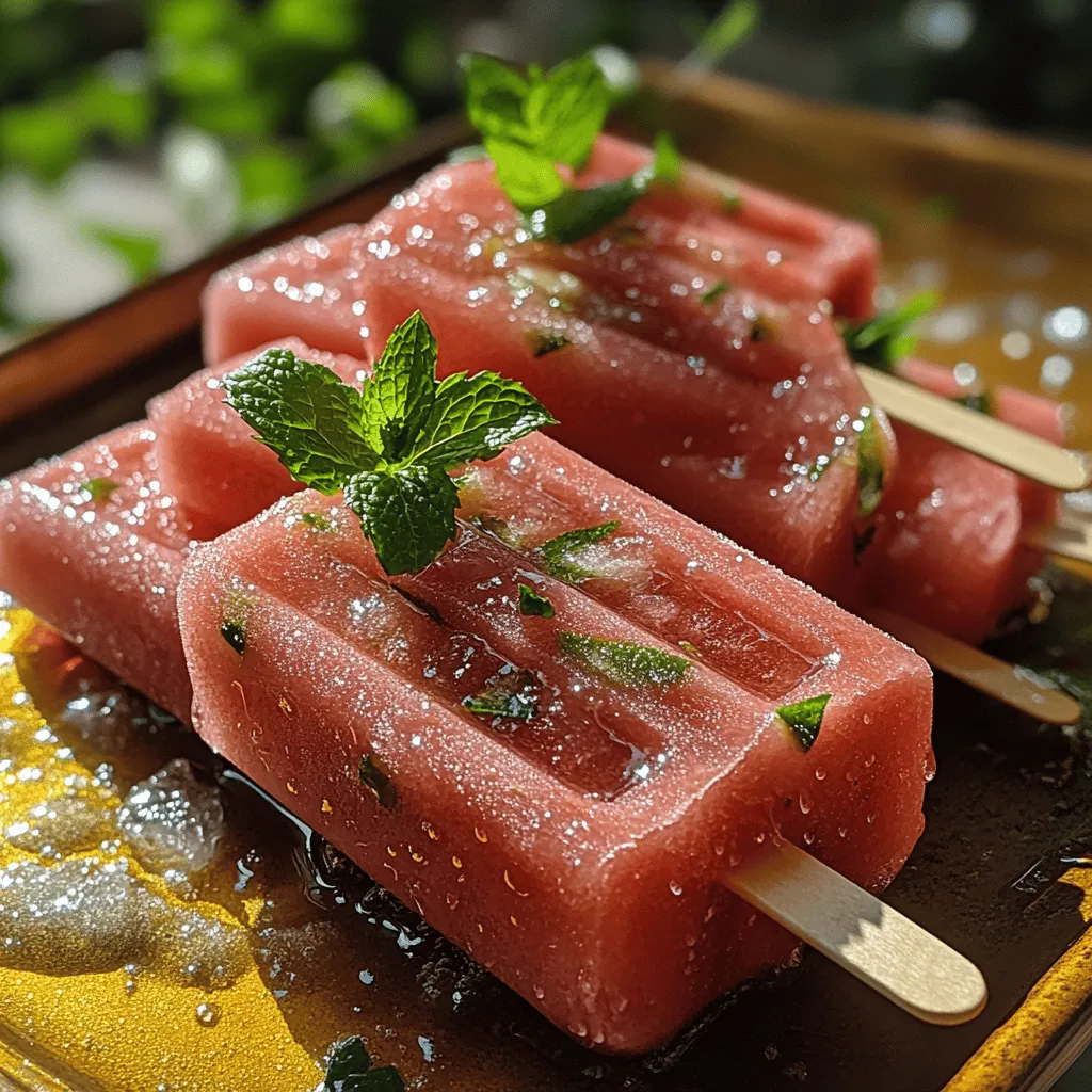 As the sweltering heat of summer sets in, our cravings shift towards cool, refreshing treats that not only quench our thirst but also satisfy our sweet tooth. Among the plethora of seasonal fruits available, watermelon stands out as a quintessential summer staple. Its juicy, vibrant flesh not only offers a burst of flavor but also provides a refreshing way to hydrate. This article introduces you to an exciting and simple recipe for Cool & Refreshing Watermelon Pops, a delightful frozen treat that embodies the spirit of summer.
