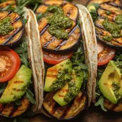 Grilled Eggplant Pesto Wraps: A Comprehensive Guide to a Flavorful Plant-Based Meal