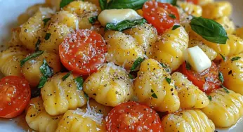 Sweet Corn and Basil Gnocchi Recipe