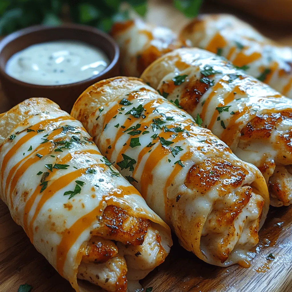 At the heart of every wrap lies the tortilla. Flour tortillas serve as the perfect vessel for holding together the savory ingredients in Cheesy Garlic Chicken Wraps. They come in various sizes, typically ranging from small (6 inches) to large (12 inches), allowing for flexibility based on your preference or portion size.
