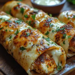 At the heart of every wrap lies the tortilla. Flour tortillas serve as the perfect vessel for holding together the savory ingredients in Cheesy Garlic Chicken Wraps. They come in various sizes, typically ranging from small (6 inches) to large (12 inches), allowing for flexibility based on your preference or portion size.