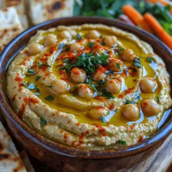 Dive into the vibrant world of Mediterranean cuisine with our Quick & Zesty 5-Minute Hummus recipe. This delightful dip serves as an essential staple in many households, whether as a snack, appetizer, or spread. Not only is it rich in flavor, but it also boasts a host of nutritional benefits that make it a guilt-free indulgence. As the popularity of healthy eating continues to rise, this recipe allows you to whip up a creamy, zesty hummus in just five minutes, making it perfect for those busy days when you still want to enjoy a nutritious meal.