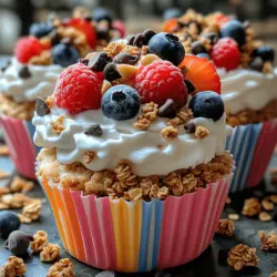 In today's fast-paced world, finding the perfect balance between indulgence and health can often feel like a daunting task. Enter frozen yogurt granola cups—a delightful treat that seamlessly combines the creamy texture of Greek yogurt with the satisfying crunch of granola and the refreshing burst of fresh berries. These little cups of joy are not only a delicious way to satisfy your sweet tooth but also a nutritious option that can be enjoyed anytime, making them suitable for all ages and occasions.