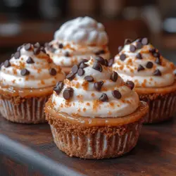 If you're a fan of indulgent desserts that can be enjoyed in one bite, then Mini Chocolate Chip Cheesecake Cups are sure to become your new favorite treat. These delightful little cups combine the rich, creamy texture of traditional cheesecake with the added charm of chocolate chips, making them a perfect dessert for any occasion. Their bite-sized nature not only makes them visually appealing but also allows for easy serving and portion control, which is a significant plus in today’s dining culture.