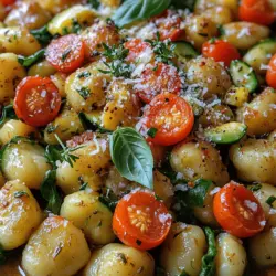 Summer Veggie Gnocchi: A Fresh and Flavorful Dish for Warm Weather