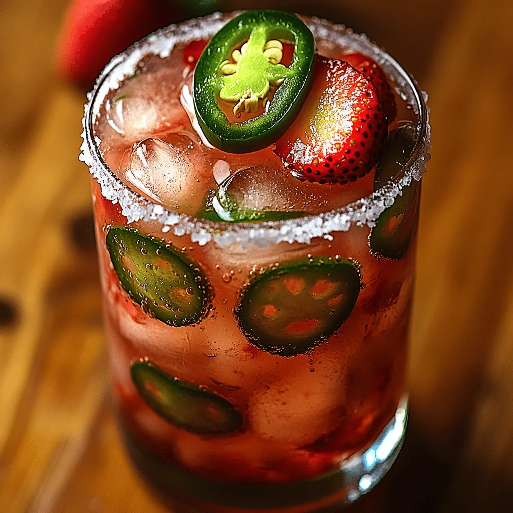 Cocktail culture has seen a significant evolution over the past few years, with mixologists and home bartenders alike pushing the boundaries of flavor combinations. Gone are the days when the classic margarita was the only contender for summer refreshment. Today, unique cocktail recipes are capturing the attention of enthusiasts and casual drinkers alike, offering an exciting twist to traditional drinks. One standout in this vibrant scene is the Sweet Heat Strawberry Jalapeño Margarita, a delightful fusion that marries the sweetness of fresh strawberries with the invigorating heat of jalapeños.