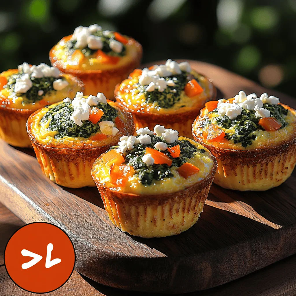 To create the perfect Spinach Feta Egg Muffins, you'll want to familiarize yourself with the key ingredients that contribute to their flavor and nutritional profile. Each component plays a crucial role, ensuring that every bite is satisfying and nutritious.