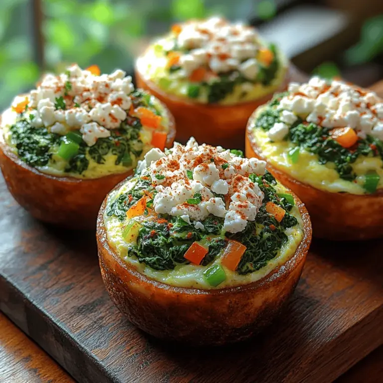 To create the perfect Spinach Feta Egg Muffins, you'll want to familiarize yourself with the key ingredients that contribute to their flavor and nutritional profile. Each component plays a crucial role, ensuring that every bite is satisfying and nutritious.