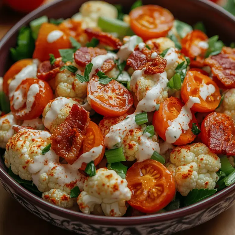 The Crispy BLT Cauliflower Salad is built around a handful of key ingredients, each contributing to the overall flavor profile and nutritional value of the dish. By understanding these components, you can appreciate how they work together to create a delicious and satisfying salad.