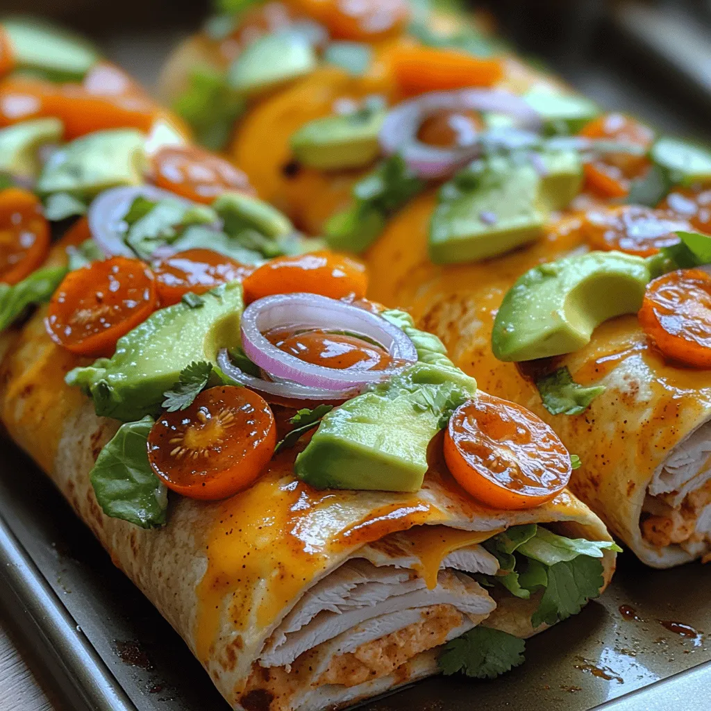 In the world of quick meals, BBQ Ranch Turkey Wraps stand out as a delicious and convenient option that caters to both flavor enthusiasts and health-conscious eaters. This recipe seamlessly combines the smoky richness of turkey with the zesty kick of BBQ sauce and the creamy goodness of ranch dressing. Whether you’re looking for a quick lunch to pack for work, a satisfying meal for a picnic, or a light dinner that doesn't compromise on taste, these wraps are an excellent choice. Not only are they incredibly easy to prepare, but they also provide a nutritious balance that makes them a favorite among families and busy individuals alike.