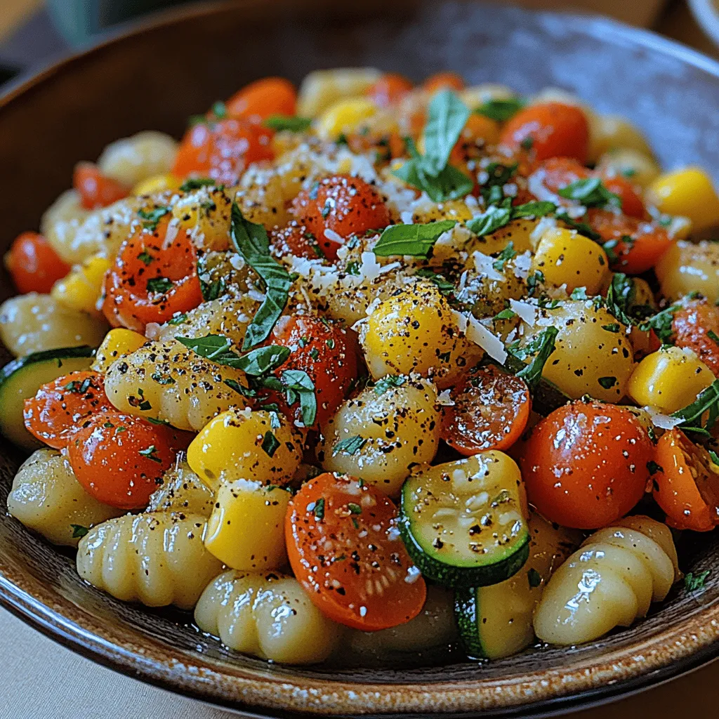 As the temperatures rise and the days stretch longer, nothing embodies the essence of summer quite like a dish bursting with vibrant colors and fresh flavors. Enter Sun-Kissed Summer Veggie Gnocchi, a delightful, light meal that takes full advantage of the season's bounty. This dish is not just a feast for the eyes but also a nourishing option, perfect for lunch or a light dinner with family and friends. With its combination of tender gnocchi and a medley of seasonal vegetables, this recipe is a celebration of summer's best offerings.
