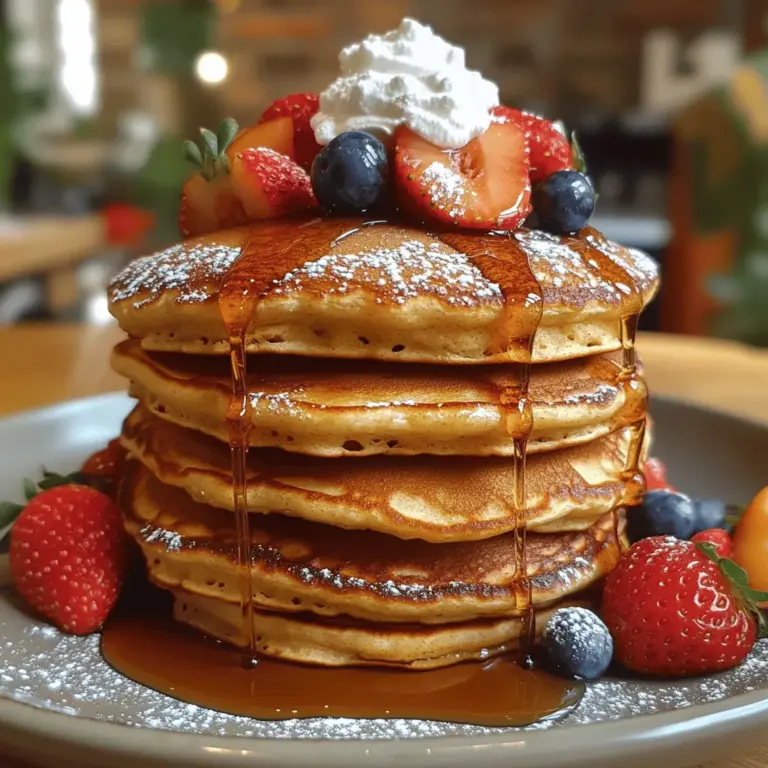 To achieve pancake perfection, understanding the role of each ingredient is crucial. Here’s a closer look at the staples that make these fluffy buttermilk pancakes so delightful.