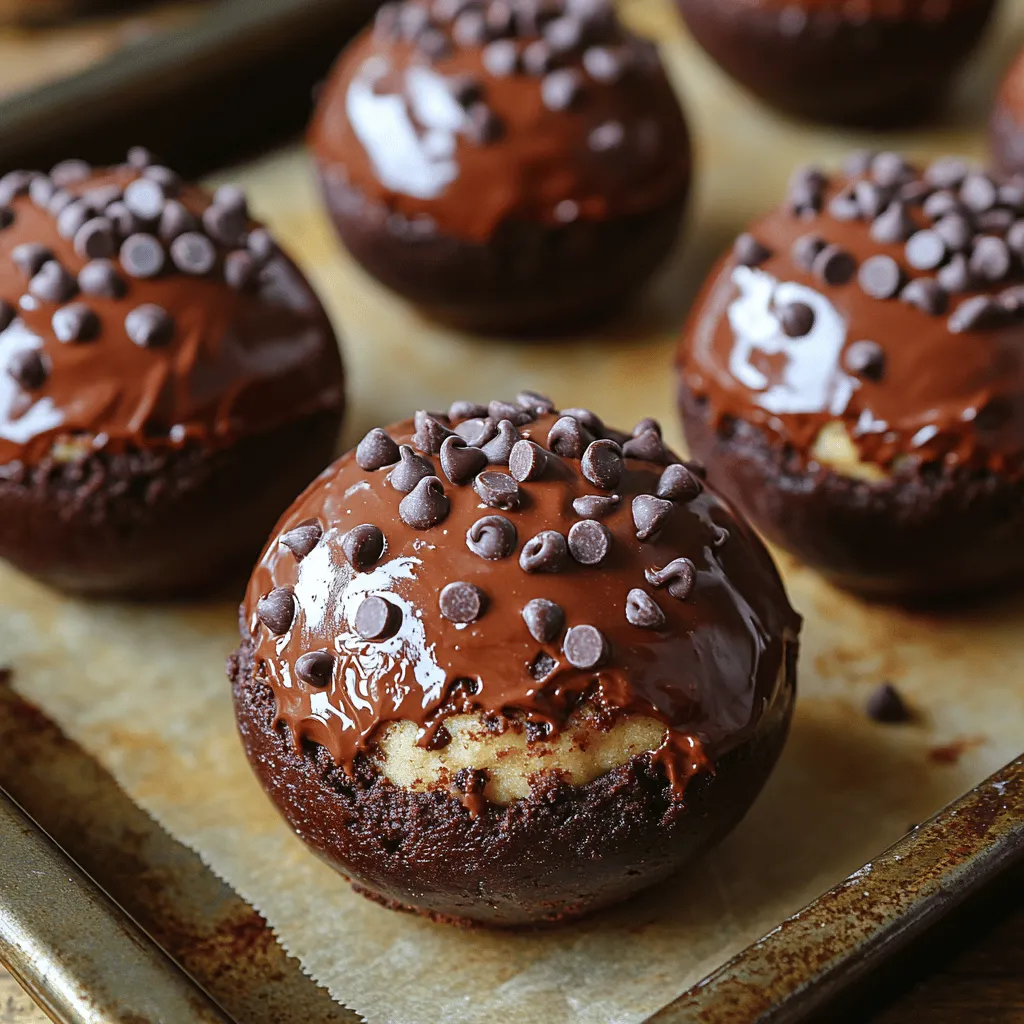 Indulging in a sweet treat is a universal pleasure, and few desserts can compete with the delightful combination of chocolate and cookie dough. Chocolate Chip Cookie Dough Brownie Bombs are a perfect example of how two beloved desserts can come together to create an irresistible treat that satisfies every sweet tooth. Imagine biting into a fudgy brownie, only to discover a luscious layer of cookie dough nestled inside, all encased in a smooth chocolate coating. This recipe not only highlights the rich flavors of chocolate and cookie dough but also offers a fun twist on traditional desserts that is sure to impress friends and family.