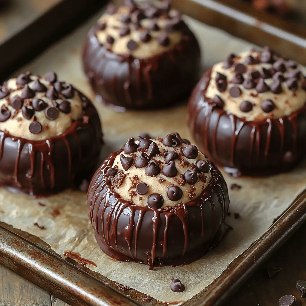 Indulging in a sweet treat is a universal pleasure, and few desserts can compete with the delightful combination of chocolate and cookie dough. Chocolate Chip Cookie Dough Brownie Bombs are a perfect example of how two beloved desserts can come together to create an irresistible treat that satisfies every sweet tooth. Imagine biting into a fudgy brownie, only to discover a luscious layer of cookie dough nestled inside, all encased in a smooth chocolate coating. This recipe not only highlights the rich flavors of chocolate and cookie dough but also offers a fun twist on traditional desserts that is sure to impress friends and family.