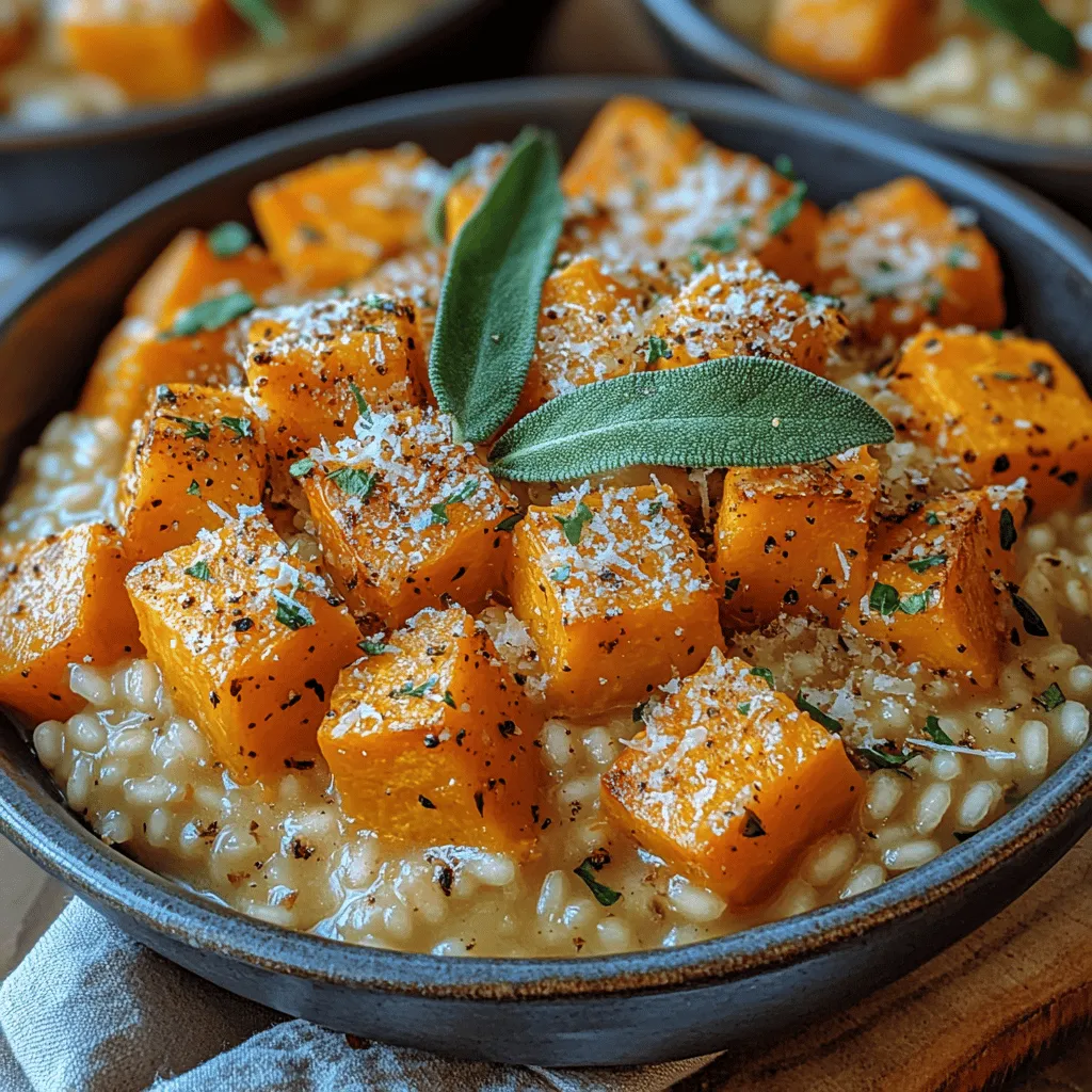 As the leaves turn and the air becomes crisp, there’s nothing quite like the warmth of a hearty dish to embrace the season. Enter the Savory Roasted Butternut Squash Risotto, a comforting and flavorful option that perfectly captures the essence of autumn and winter dining. This dish is not only a feast for the senses but also a nourishing choice, thanks to the star ingredient— butternut squash. Packed with vitamins and antioxidants, butternut squash offers a delightful sweetness that harmonizes beautifully with the creamy, rich texture of risotto.