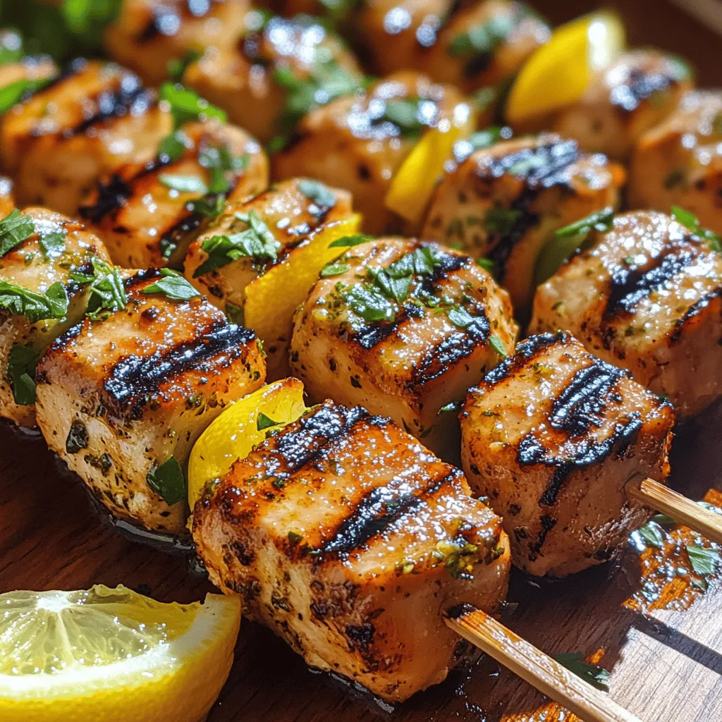 To create the perfect Zesty Lemon Herb Chicken Skewers, it is essential to understand the key ingredients that bring this dish to life. Each component plays a significant role, enhancing both the flavor profile and the overall culinary experience.