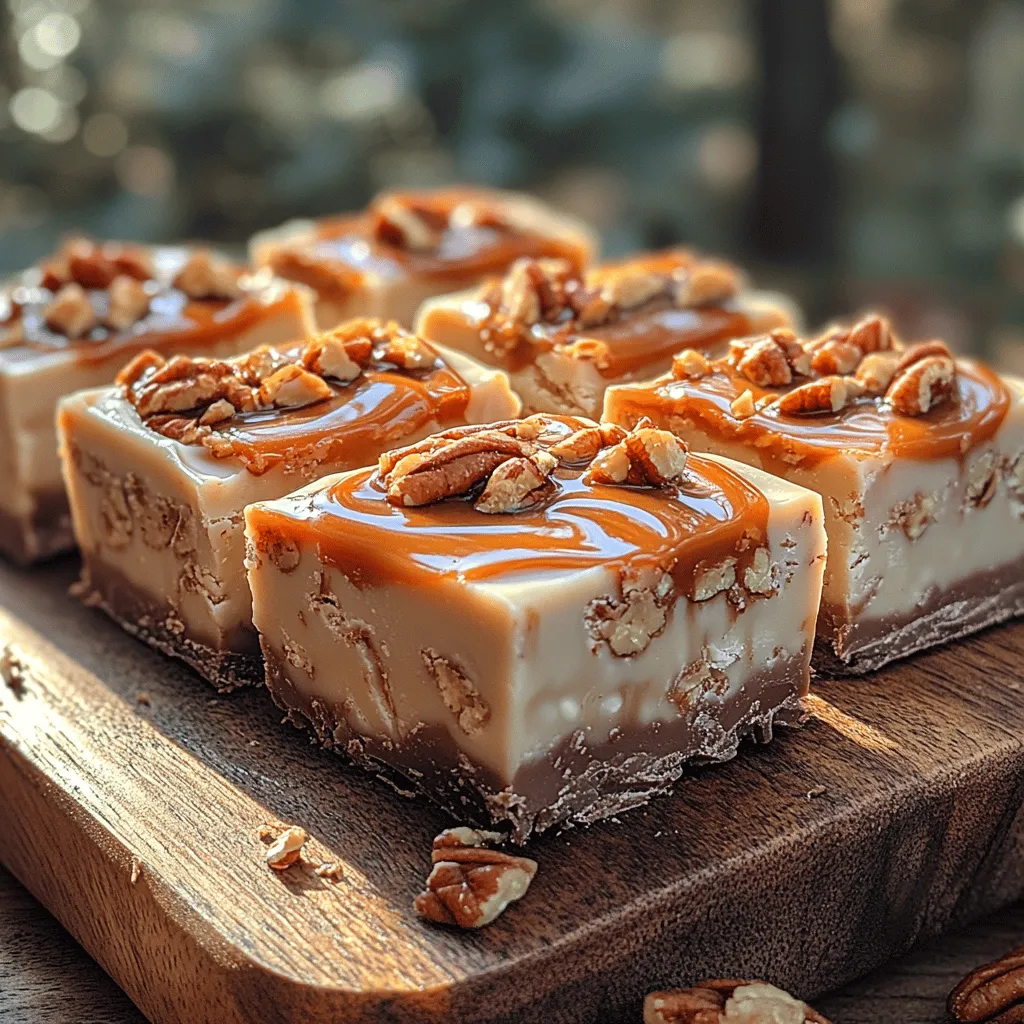 In the world of confections, fudge holds a special place for its rich texture and indulgent flavors. The Creamy White Chocolate Caramel Pecan Fudge recipe elevates traditional fudge to an extraordinary level with its delightful blend of sweetness from white chocolate, the richness of caramel, and the satisfying crunch of pecans. This luscious treat is not just a dessert; it’s an experience, perfect for sharing on special occasions, gifting to loved ones, or simply indulging your sweet tooth.