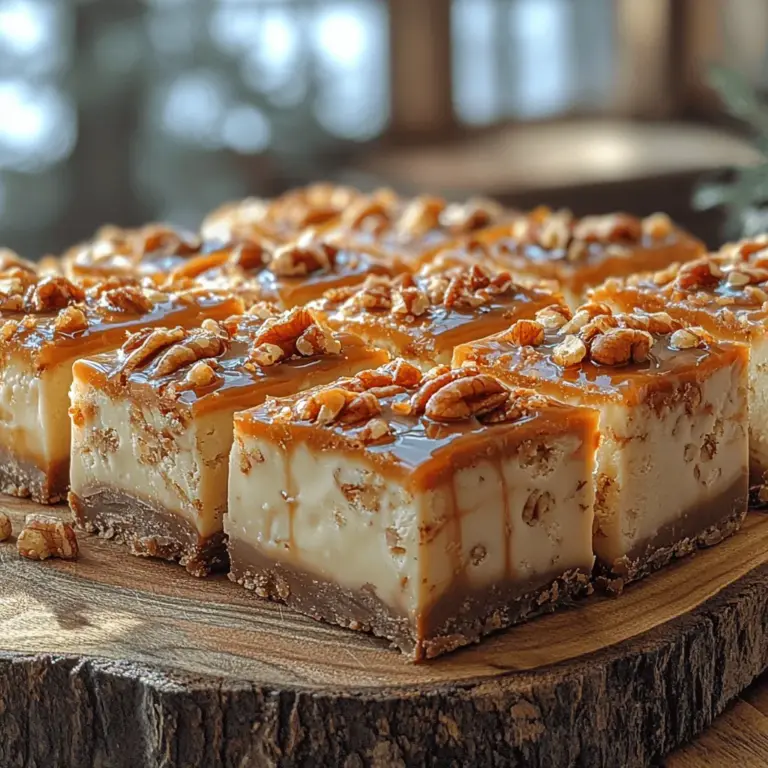 In the world of confections, fudge holds a special place for its rich texture and indulgent flavors. The Creamy White Chocolate Caramel Pecan Fudge recipe elevates traditional fudge to an extraordinary level with its delightful blend of sweetness from white chocolate, the richness of caramel, and the satisfying crunch of pecans. This luscious treat is not just a dessert; it’s an experience, perfect for sharing on special occasions, gifting to loved ones, or simply indulging your sweet tooth.