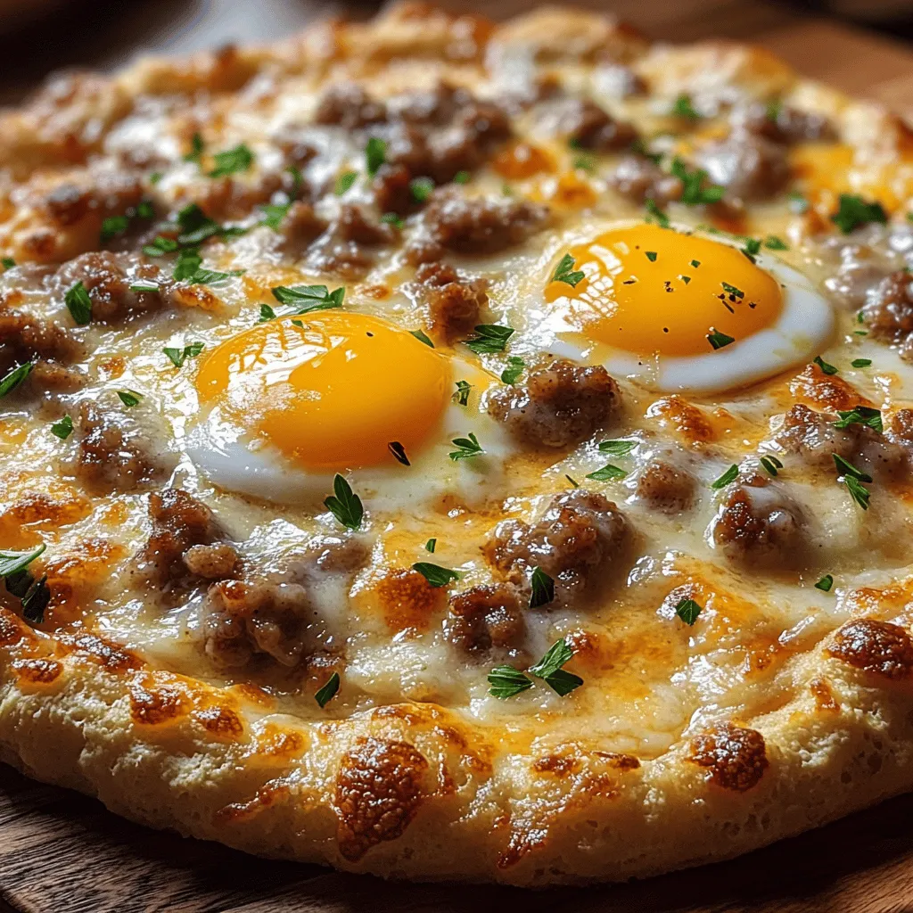 Are you ready to transform your breakfast routine? Introducing the Breakfast Delight: Biscuits & Sausage Gravy Pizza, a delightful twist on two beloved morning staples. This innovative dish combines the comforting elements of flaky biscuits, rich sausage gravy, and gooey cheese, creating a breakfast experience that promises to elevate your morning meal to new heights. With the addition of perfectly cooked eggs, this pizza stands out as an extraordinary option for breakfast or brunch, catering to both individuals craving a hearty meal and families looking for a fun, shareable dish.