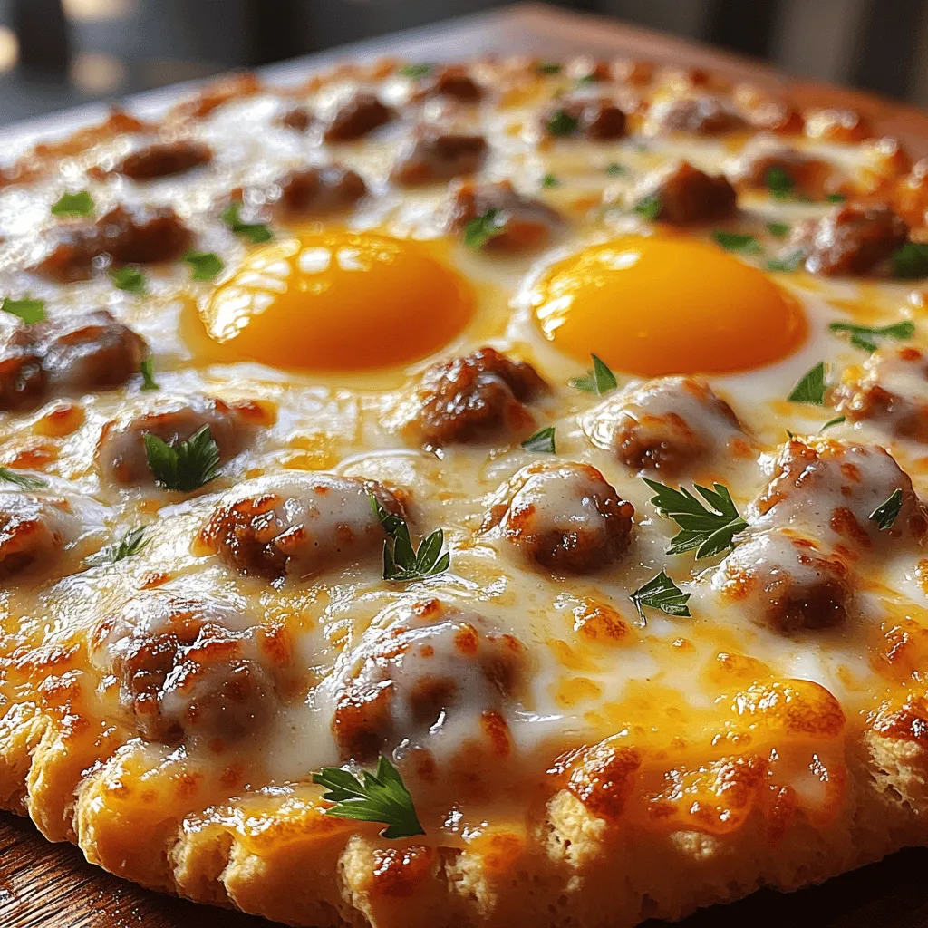 Are you ready to transform your breakfast routine? Introducing the Breakfast Delight: Biscuits & Sausage Gravy Pizza, a delightful twist on two beloved morning staples. This innovative dish combines the comforting elements of flaky biscuits, rich sausage gravy, and gooey cheese, creating a breakfast experience that promises to elevate your morning meal to new heights. With the addition of perfectly cooked eggs, this pizza stands out as an extraordinary option for breakfast or brunch, catering to both individuals craving a hearty meal and families looking for a fun, shareable dish.