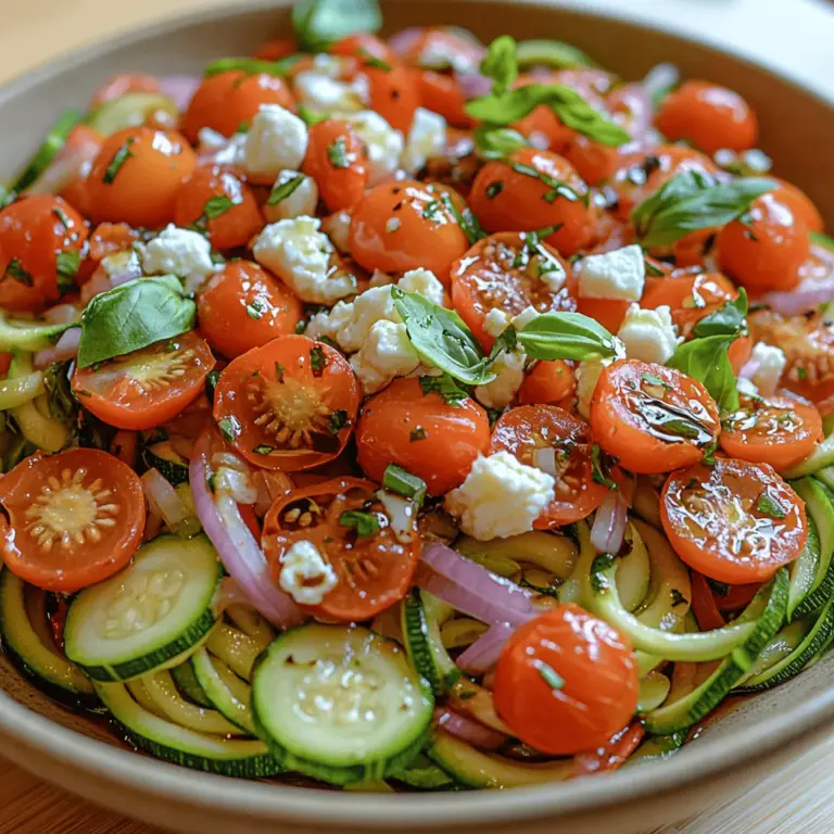 Zoodles, or zucchini noodles, are a popular alternative to traditional pasta that have taken the culinary world by storm. They are created by spiralizing fresh zucchini into noodle-like strands, offering a light and nutritious base for various dishes. The concept of using vegetables as a pasta substitute dates back several years, primarily gaining traction with the rise of health-conscious eating and the gluten-free movement. The beauty of zoodles lies in their ability to absorb flavors while providing a satisfying texture that mimics that of pasta.