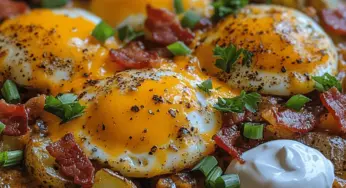 Loaded Baked Potato Breakfast Skillet Recipe