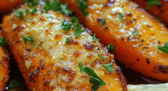 Garlic Parmesan Roasted Carrots: The Ultimate Side Dish