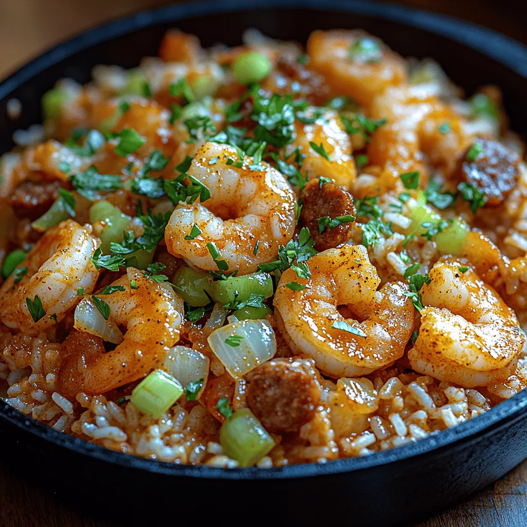 Cajun cuisine is a vibrant and flavorful culinary tradition that hails from the southern region of the United States, particularly Louisiana. Known for its bold flavors and rustic charm, Cajun cooking represents a unique blend of French, Spanish, African, and Native American influences. Among the many dishes that define this rich culinary landscape, Dirty Rice stands out as a beloved staple, particularly when enriched with succulent shrimp and Andouille sausage.