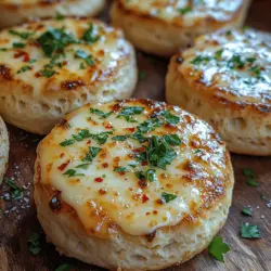 Cheesy Garlic Butter Bombs are the embodiment of indulgence, serving as a delightful appetizer or snack that is sure to impress. Imagine biting into a warm, golden-brown pastry, only to discover a gooey, cheesy center that oozes with flavor. This recipe combines the irresistible allure of melted cheese with the rich, buttery taste of garlic, creating a dish that is not only mouthwatering but also incredibly easy to prepare. It’s no wonder that these cheesy bites have become a staple at gatherings, parties, and even as a comforting treat for those cozy nights at home.