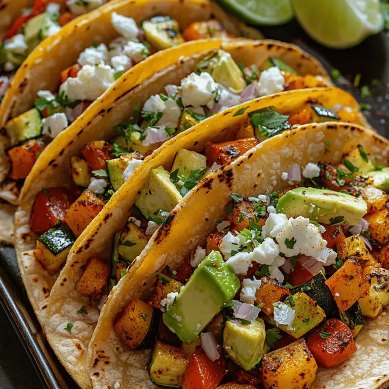 In recent years, the culinary landscape has witnessed a remarkable shift towards plant-based meals. As more individuals and families embrace healthier lifestyles, the demand for delicious and nutritious vegetarian options has surged. One dish that perfectly encapsulates this trend is the vibrant roasted veggie taco. Packed with colorful vegetables, bold flavors, and a variety of textures, these tacos are not only a feast for the eyes but also a nourishing choice for anyone looking to add more plant-based meals to their diet.