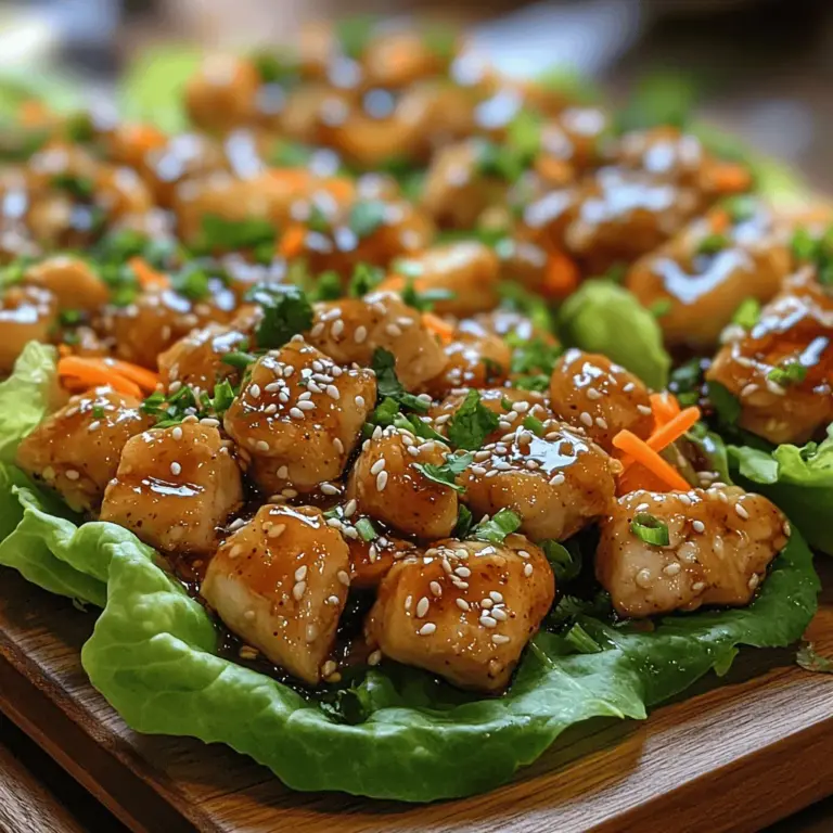 Teriyaki cuisine has captured the hearts and palates of food lovers around the globe. This Japanese culinary tradition, which translates to "grilled" or "broiled" in English, is renowned for its sweet and savory flavor profile, achieved through a unique blend of ingredients. One dish that beautifully embodies this culinary art is Teriyaki Bliss Chicken Lettuce Wraps. These wraps not only deliver a punch of flavor but also offer a healthy twist to traditional meals, making them a fantastic choice for those seeking quick, nutritious, and delicious options.