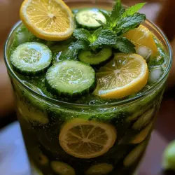 As the sun shines brighter and the temperatures rise, nothing quenches thirst quite like a glass of chilled lemonade. A quintessential summer beverage, lemonade comes in various styles, from the classic version made with just lemons, sugar, and water to more inventive variations that incorporate unique flavors and ingredients. One such delightful twist on this timeless drink is the Refreshing Cucumber Mint Lemonade. This invigorating blend not only enhances the traditional lemonade experience but also introduces a refreshing taste that is perfect for hot summer days.