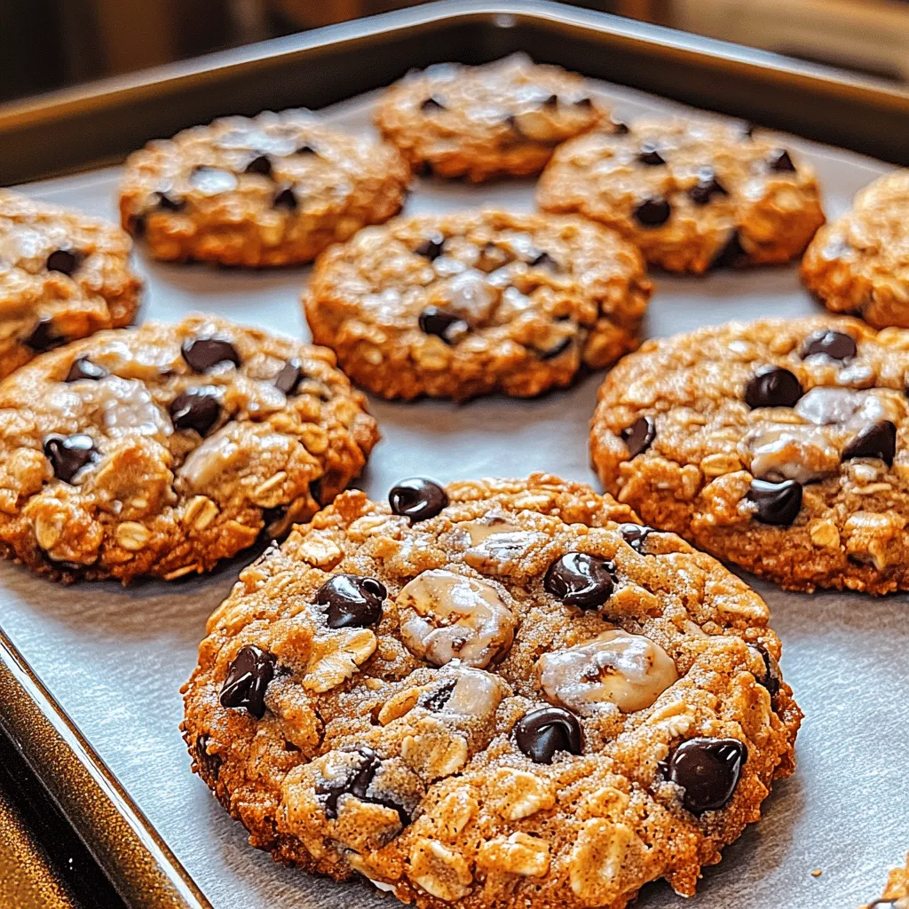 These cookies boast a unique flavor and texture that makes them irresistible. Picture this: a chewy cookie with a delightful nuttiness from peanut butter, the natural sweetness of ripe bananas, and the hearty texture of oats. Each bite is a comforting reminder of home-baked goodness, making them a perfect accompaniment for your morning coffee or an afternoon snack.