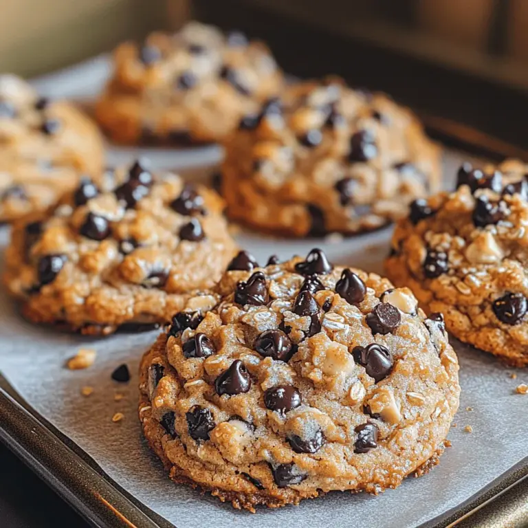 These cookies boast a unique flavor and texture that makes them irresistible. Picture this: a chewy cookie with a delightful nuttiness from peanut butter, the natural sweetness of ripe bananas, and the hearty texture of oats. Each bite is a comforting reminder of home-baked goodness, making them a perfect accompaniment for your morning coffee or an afternoon snack.
