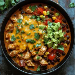 In today’s fast-paced world, the need for quick yet delicious meal options has never been more relevant. Enter the Cheesy Chicken Enchilada Skillet—a delightful one-pan dish that promises to deliver a burst of flavors and satisfaction in every bite. This recipe has gained popularity among busy families and individuals alike for its ability to combine convenience with taste, making it a go-to option for weeknight dinners.