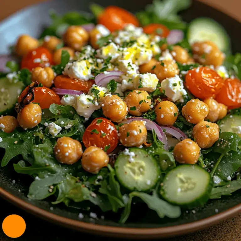 In recent years, plant-based salads have surged in popularity, appealing to health-conscious eaters and flavor seekers alike. As more individuals embrace a balanced lifestyle, vibrant salads have become a staple—offering a delightful mix of nutrients, colors, and textures. One standout option in this ever-expanding salad repertoire is the Crispy Chickpea & Feta Salad, which not only satisfies hunger but also tantalizes the taste buds with its diverse ingredients.