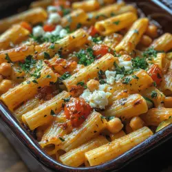 Mediterranean Bliss: Greek Pasta Bake with Feta