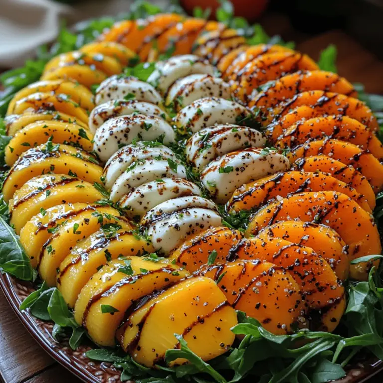 In the realm of summer salads, few dishes can rival the vibrant and refreshing Mango Medley Caprese Delight. This recipe offers a delightful twist on the classic Caprese salad, blending the sweet, tropical taste of ripe mangoes with creamy mozzarella cheese and fragrant basil. As the mercury rises and the days grow longer, the allure of light, fresh meals becomes irresistible. Whether you're hosting a summer gathering, seeking a light lunch, or simply craving something fresh, this dish is sure to impress. In this comprehensive guide, we will delve into the ingredients, preparation steps, and the culinary magic that makes this dish a standout choice for any occasion.